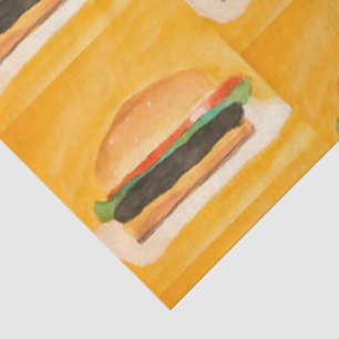 Papel De Seda Hamburguesa