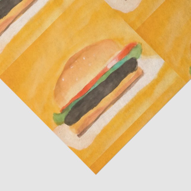 Papel De Seda Hamburguesa (Detalle)