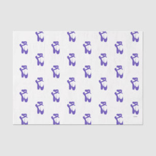 Papel De Seda HAMbyWG - Ballerina Slippers en morado