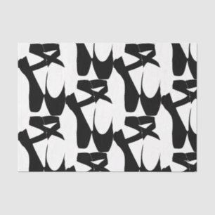 Papel De Seda HAMbyWG - Ballerina Slippers en negro