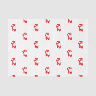 Papel De Seda HAMbyWG - Ballerina Slippers en rojo