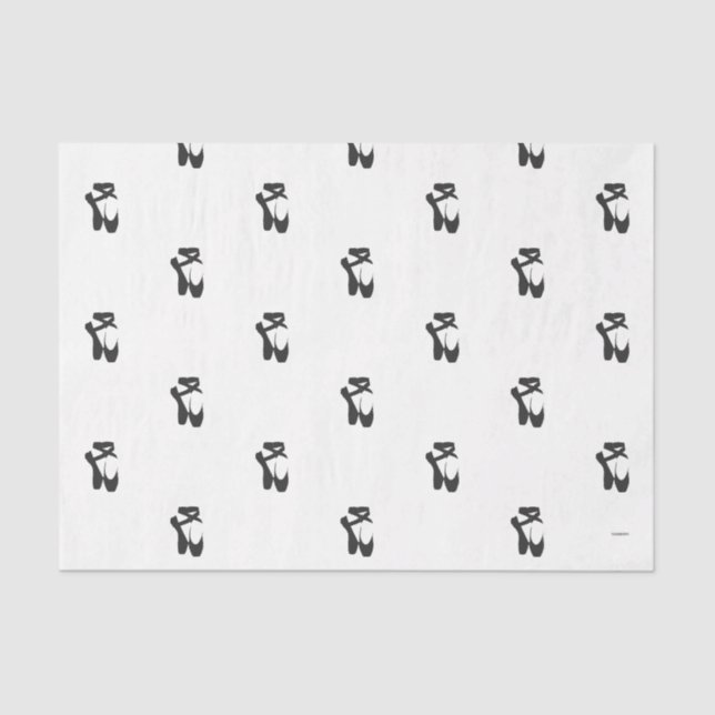 Papel De Seda HAMbyWG - Ballerina Slippers in Grey (Anverso)