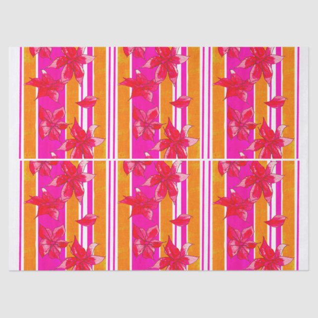 PAPEL DE SEDA HAND PAINTED BIRTHDAY TISSUE PAPER (Anverso)