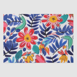 Papel De Seda Handcrafted Folk Art-inspired Seidenpapier