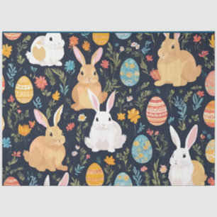 Papel De Seda Happy Easter Boho Bunny Collection