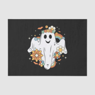 Papel De Seda Happy Ghost Retro Hippie Vibe