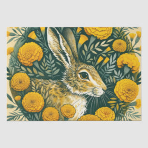 Papel De Seda Hare Marigold