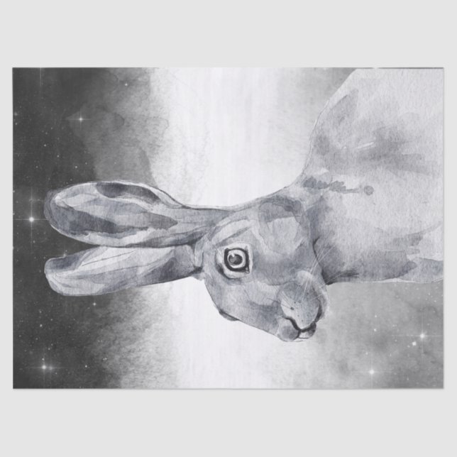 Papel De Seda Hare Watercolor (Anverso)