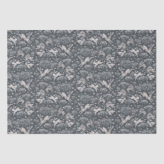 Papel De Seda Hares Campo de Nieve Conejos Blancos Patrón De Inv
