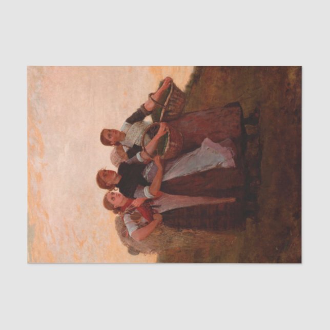 Papel De Seda ¡Hark! El Lark de Homer Winslow (Anverso)