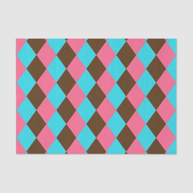 Papel De Seda Harlequin Chocolate Pasteles-TISSUE WRAPPER PAPER (Anverso)
