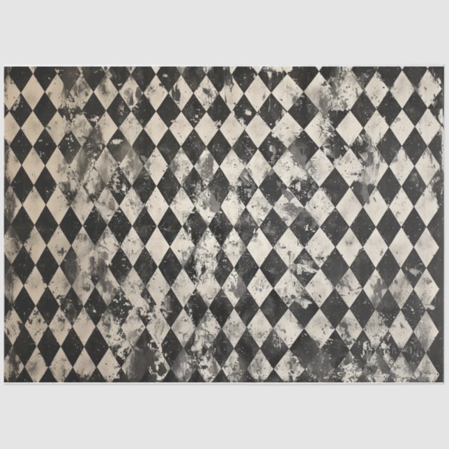 Papel De Seda Harlequin con problemas (Anverso)