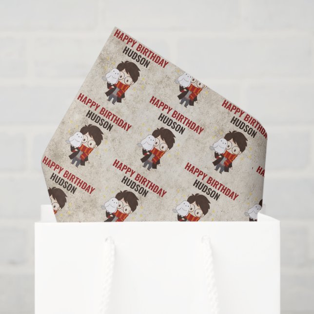 Papel De Seda HARRY POTTER™ Carácter Arco mágico Cumpleaños (Bolsa de regalo)