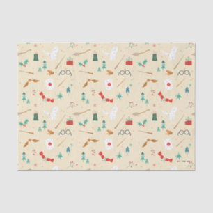 Papel De Seda Harry Potter   Patrón de iconos de vacaciones