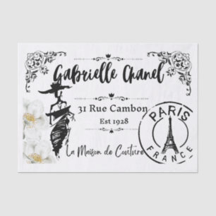 Papel De Seda Haute Couture - Moda francesa