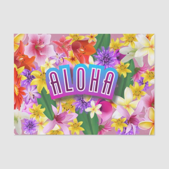 Papel De Seda ¡Hawaiana! (Anverso)