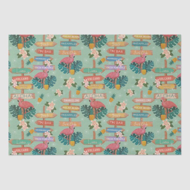 Papel De Seda Hawaii oculto (Anverso)