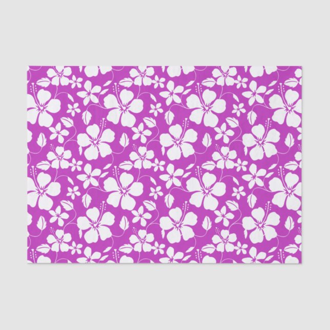 PAPEL DE SEDA HAWAIIAN HULA (HIBISCUS) BERRY (Anverso)