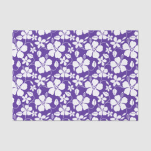 PAPEL DE SEDA HAWAIIAN HULA (HIBISCUS) PURPLE