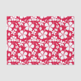 PAPEL DE SEDA HAWAIIAN HULA (HIBISCUS) RED