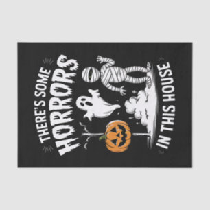 Papel De Seda Hay algunos horrores en esta casa divertida Hallow