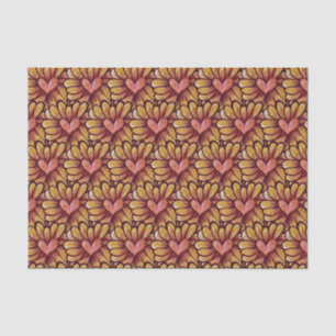 Papel De Seda Heart Daisy