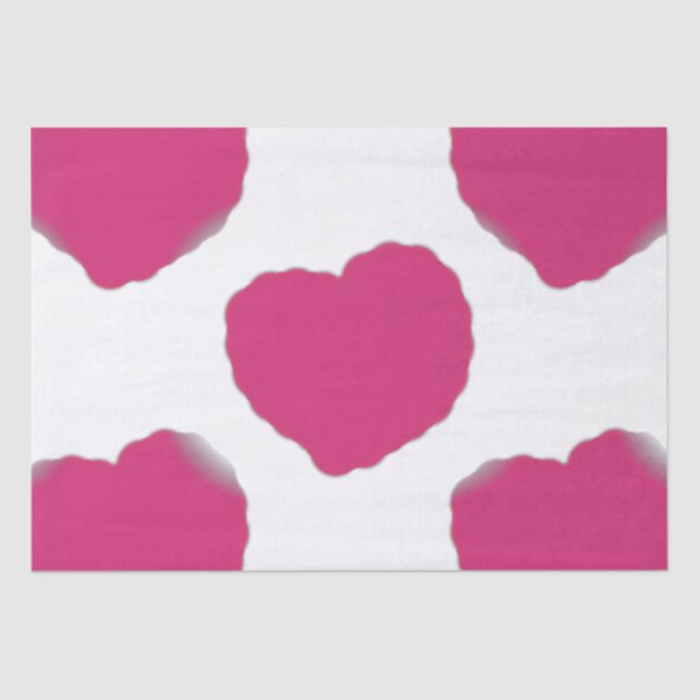 Papel De Seda Hearts (Anverso)