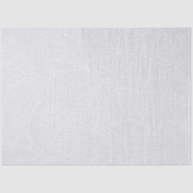 Papel De Seda Heaven Monochrome Florist Tissue Paper (Anverso)