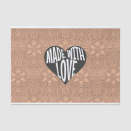 Papel De Seda Hecho con vintage de amor 