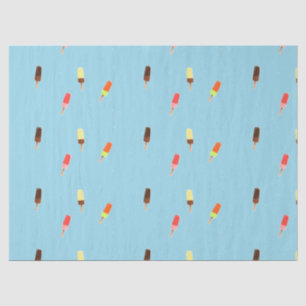 Papel De Seda helado de pafilia en azul