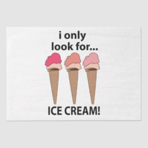 Papel De Seda Helado Solo Busco Helado