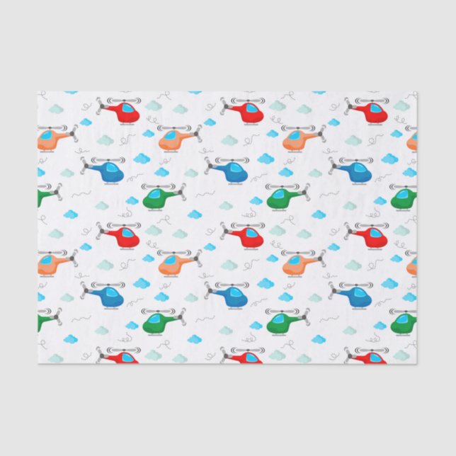 Papel De Seda Helicopter (Anverso)