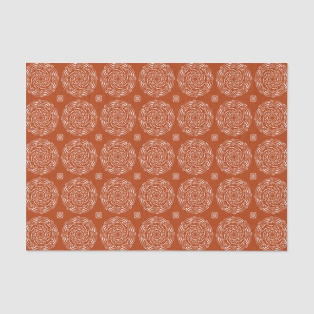 Papel De Seda Henna Mandala (Anverso)
