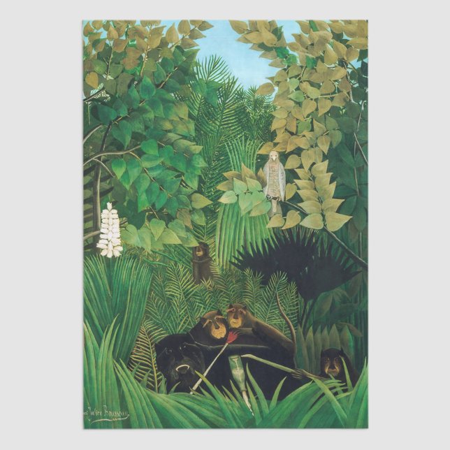 Papel De Seda Henri Rousseau (Subido por el creador)