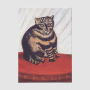 Papel De Seda Henri Rousseau - El atigrado