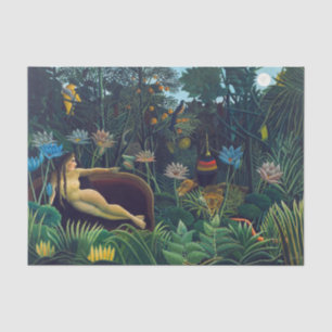 Papel De Seda Henri Rousseau - El Sueño / Le Reve
