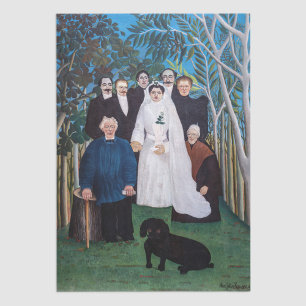 Papel De Seda Henri Rousseau - La fiesta de bodas