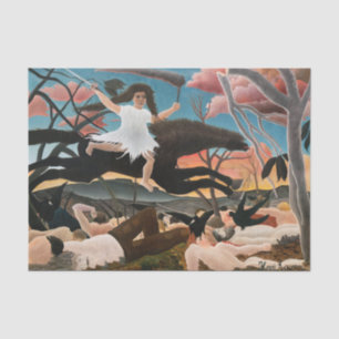 Papel De Seda Henri Rousseau - La guerra
