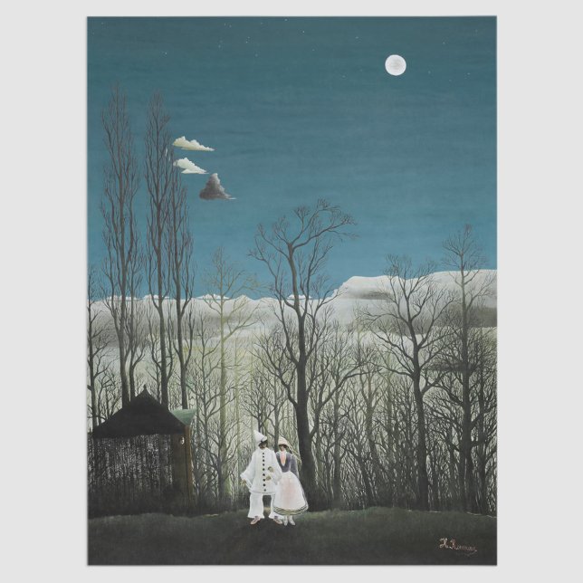 Papel De Seda Henri Rousseau - Noche de Carnaval (Subido por el creador)