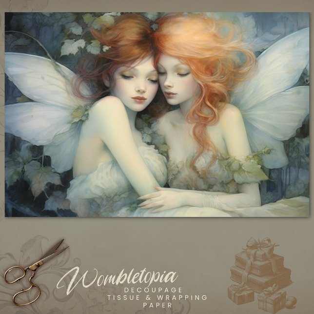 Papel De Seda Hermanas de los Hados Encantadas Decoración Pastel (Subido por el creador)