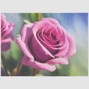 Papel De Seda Hermosa acuarela Rosa Rosa Colección moderna