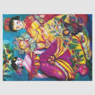 PAPEL DE SEDA HERMOSA ANTIGUA DOLLS