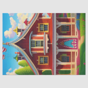 Papel De Seda Hermosa casa rural