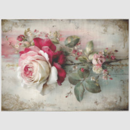 Papel De Seda Hermosa colección de belleza Rosa