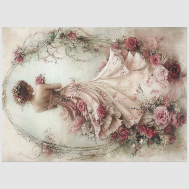 Papel De Seda Hermosa colección Maiden (Anverso)