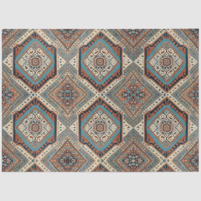 Papel De Seda Hermosa colección popular del viejo patrón turco (Anverso)