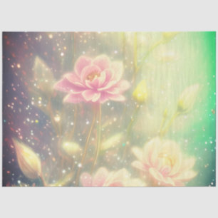 Papel De Seda Hermosa flor