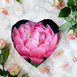 Papel De Seda Hermosa Peonía Rosa Dramática