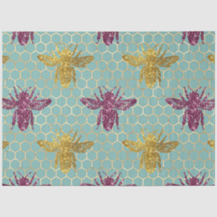 Papel De Seda Hermosa Serie de Abejas Diseño 49