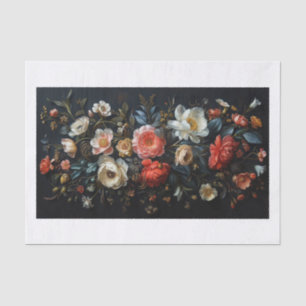 Papel De Seda Hermosas flores20